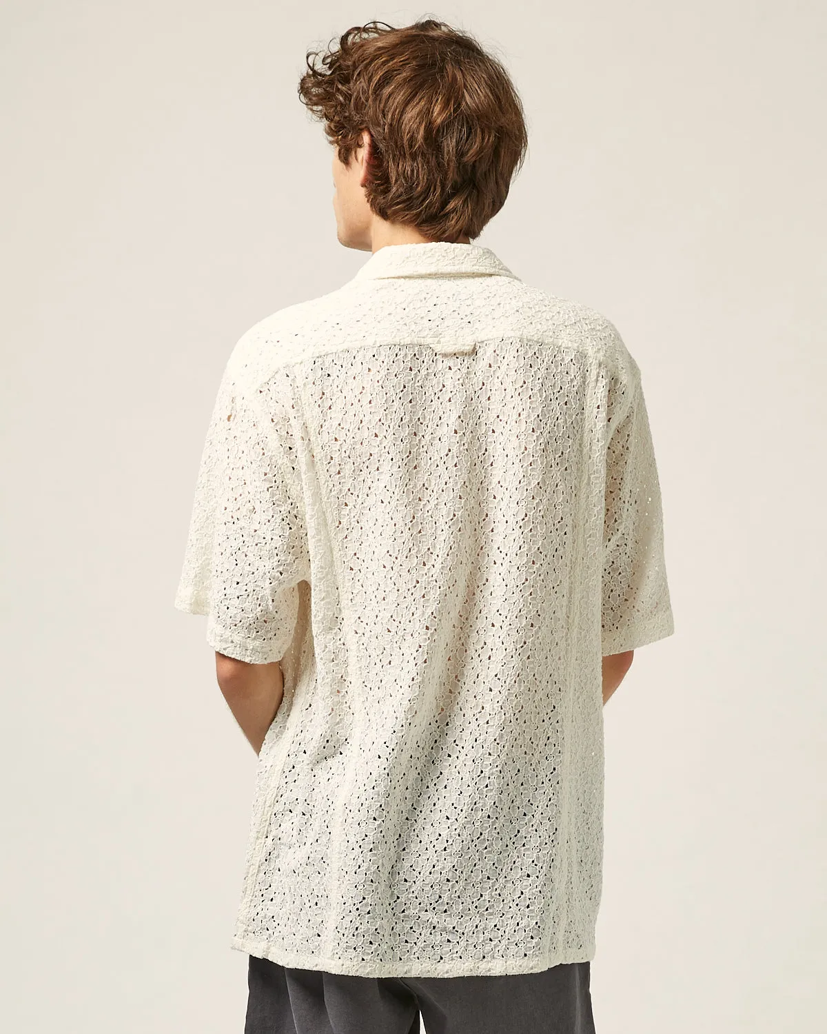 Floral Lace SS Camp - Natural sold by Corridor product image thumbnail 4