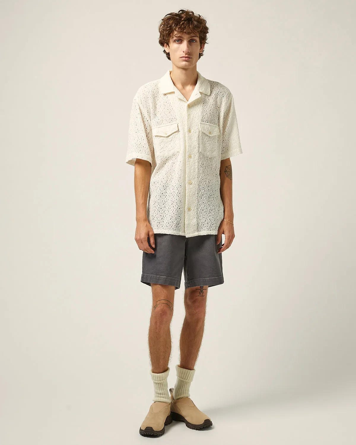 Floral Lace SS Camp - Natural sold by Corridor product image thumbnail 3