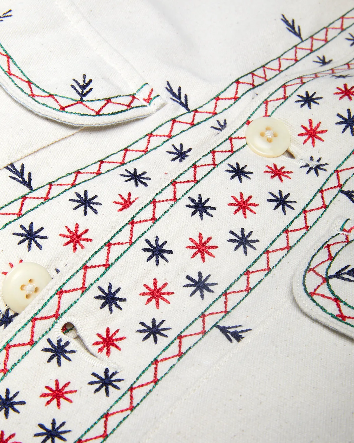 Starlight Embroidered Military Jacket sold by Corridor product image thumbnail 5