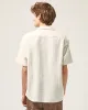 Basket Weave Stripe SS Camp - Natural sold by Corridor