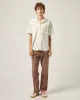 Basket Weave Stripe SS Camp - Natural sold by Corridor