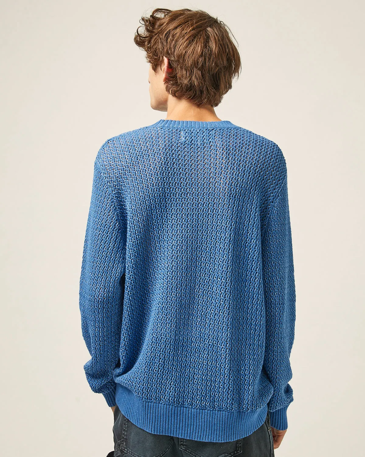 Marled Crewneck - Blue sold by Corridor product image thumbnail 4