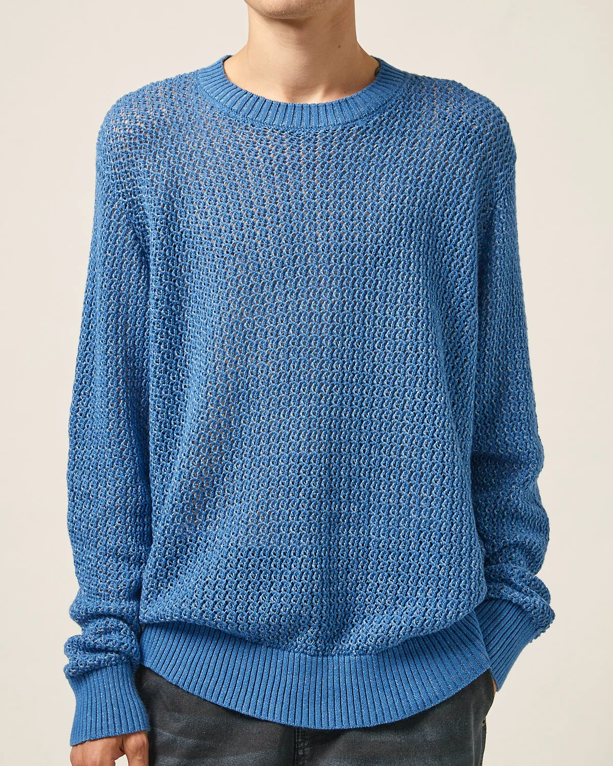 Marled Crewneck - Blue sold by Corridor product image thumbnail 3