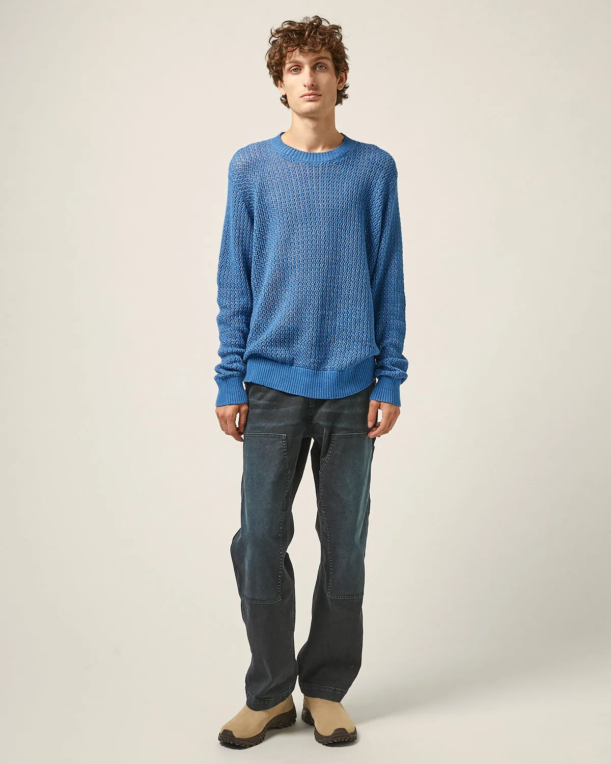 Marled Crewneck - Blue sold by Corridor product image thumbnail 2