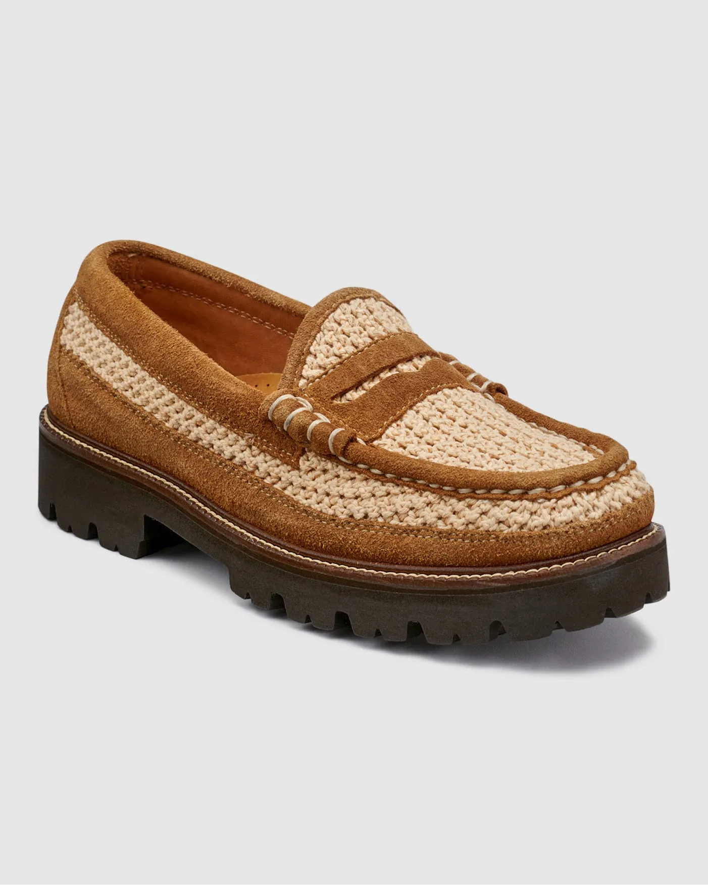 G.H. BASS x Corridor Larson Raffia Loafer sold by Corridor product image thumbnail 5