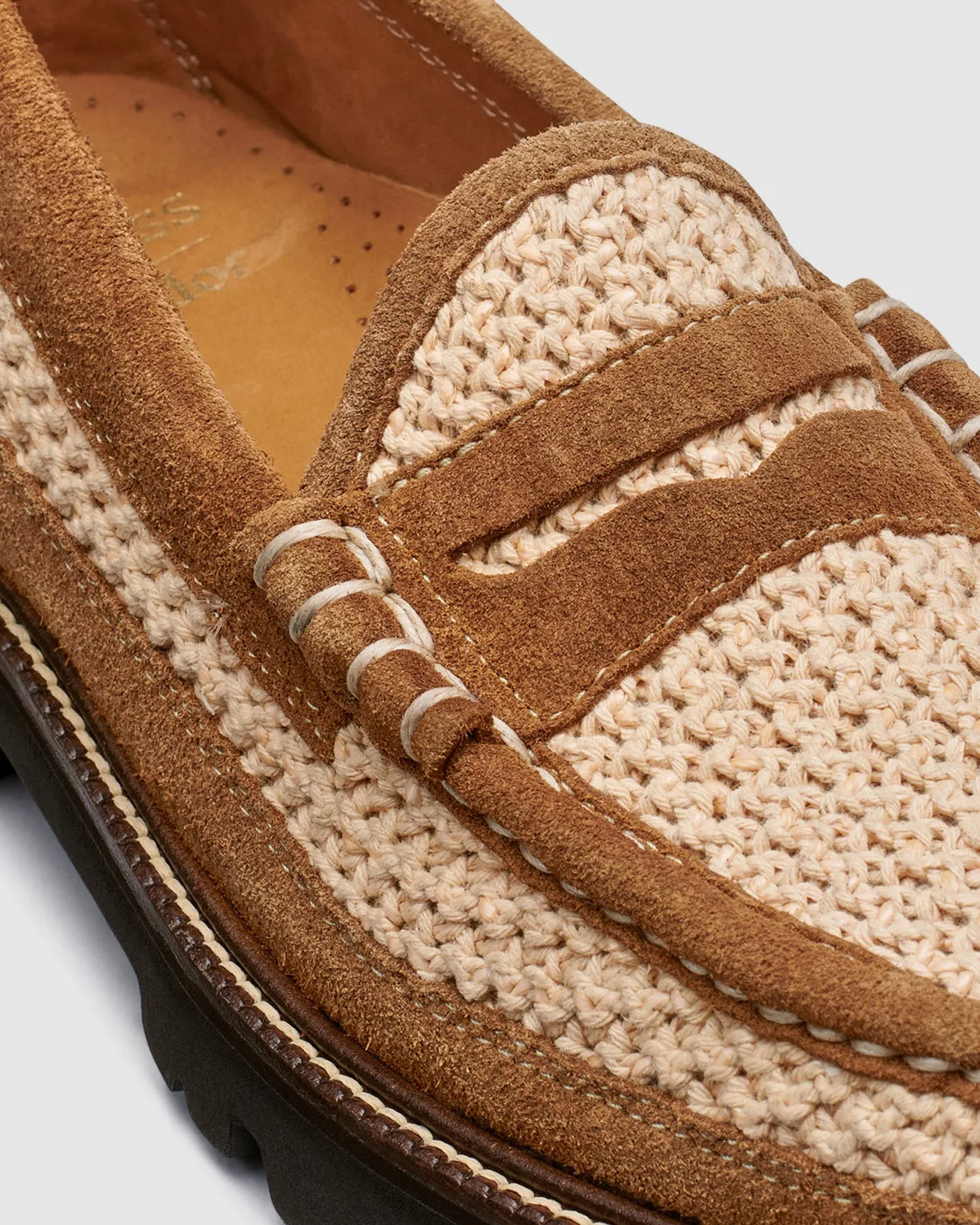 G.H. BASS x Corridor Larson Raffia Loafer sold by Corridor product image thumbnail 2