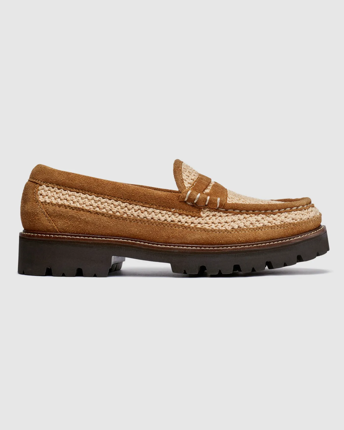 G.H. BASS x Corridor Larson Raffia Loafer sold by Corridor product image thumbnail 4