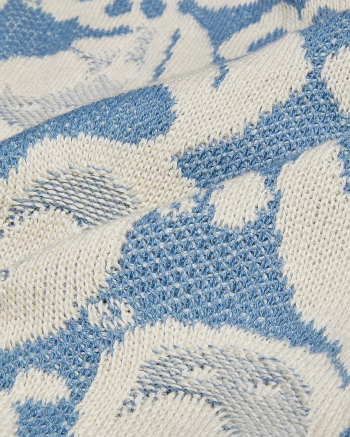 Floral Jacquard Buttondown - Blue sold by Corridor product image thumbnail 4