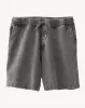French Terry Garment Dyed Shorts - Washed Black sold by Corridor