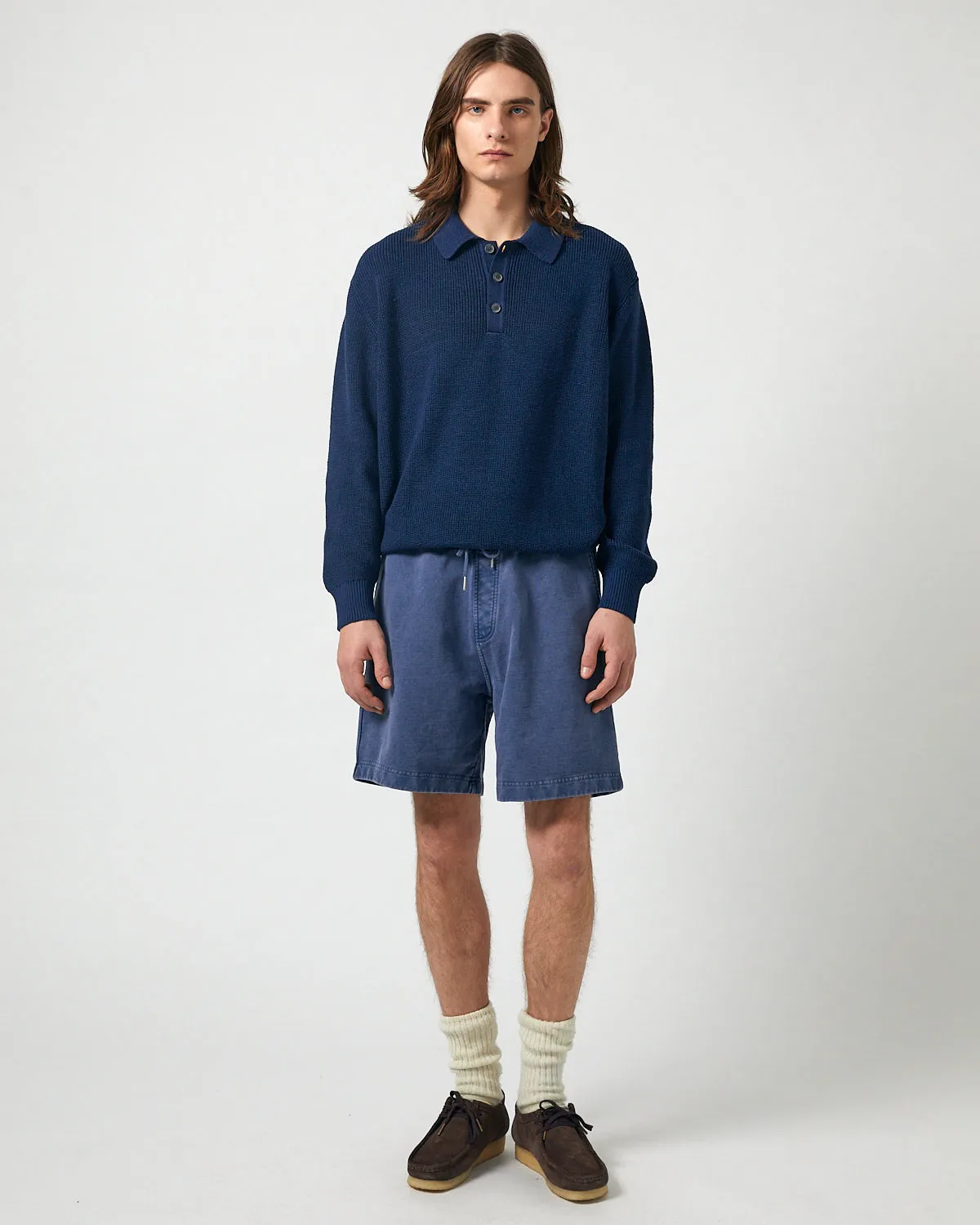 Garment Dyed Shorts - Blue sold by Corridor product image thumbnail 2