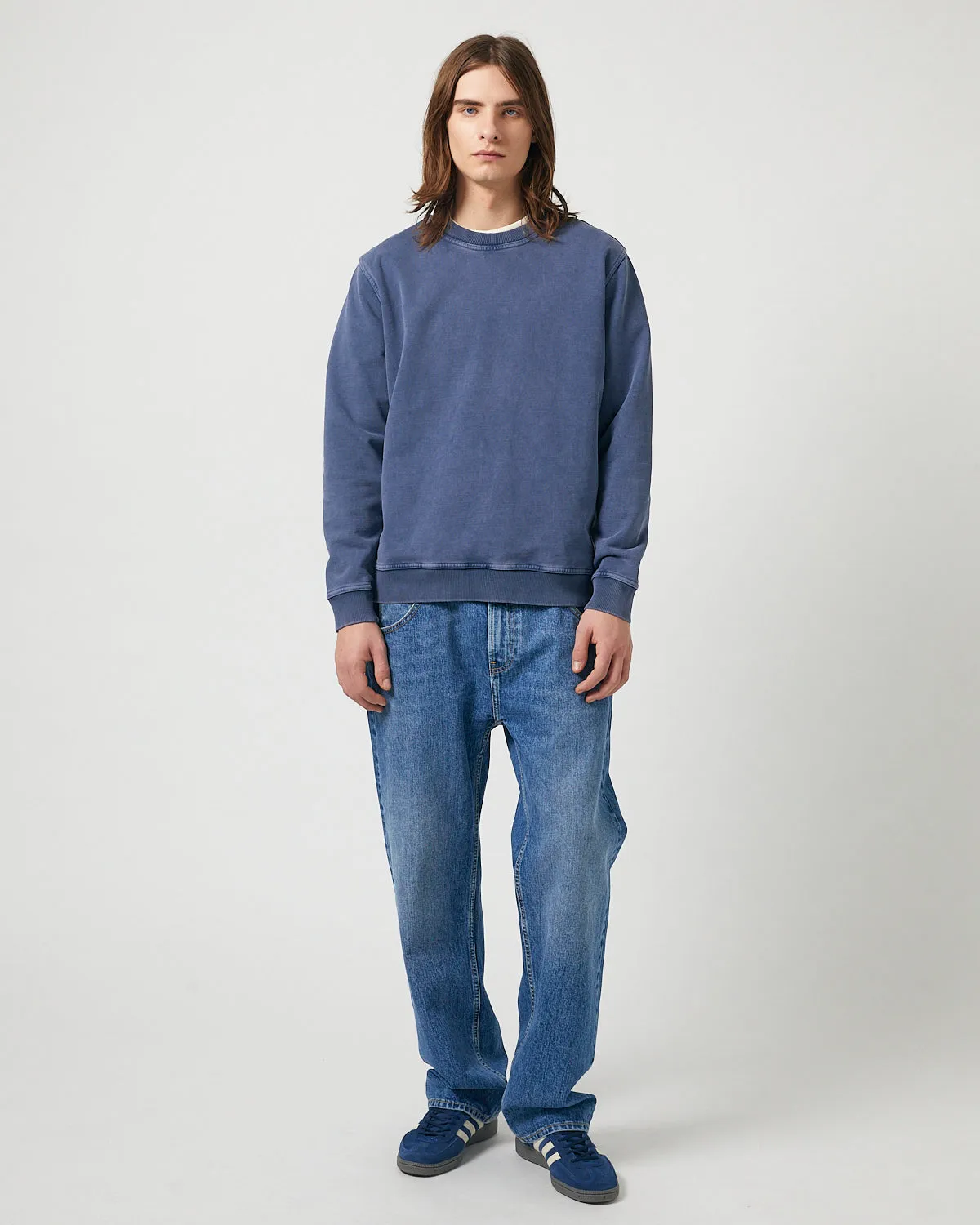 French Terry Crewneck - Blue sold by Corridor product image thumbnail 2
