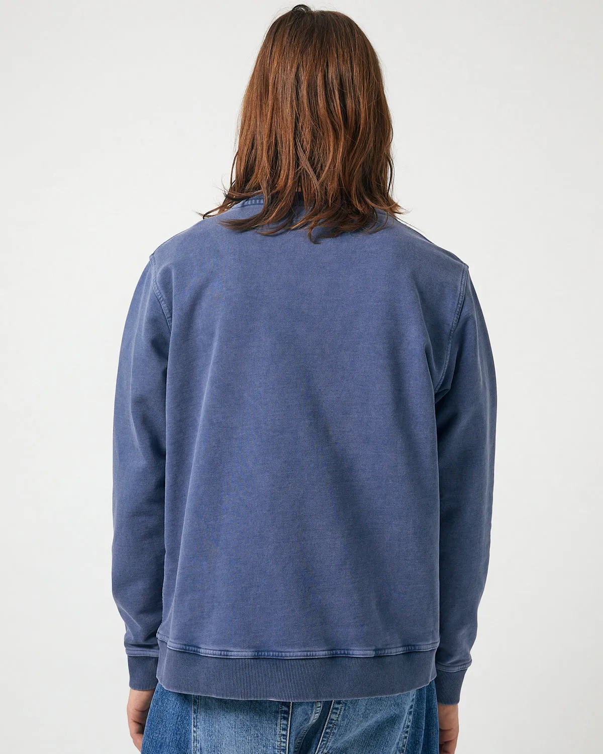 French Terry Crewneck - Blue sold by Corridor product image thumbnail 4