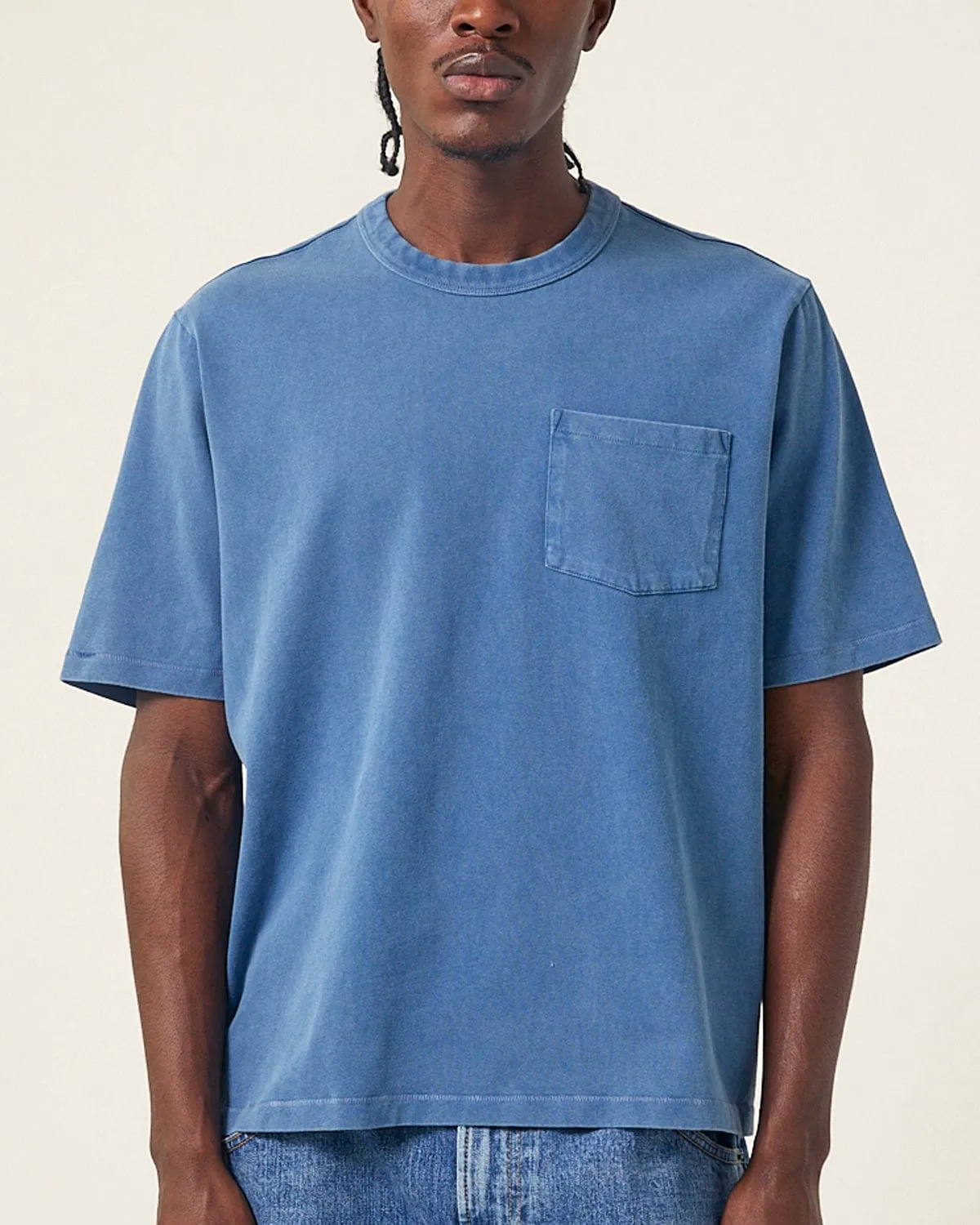 Garment Dye Tee - Indigo sold by Corridor product image thumbnail 3