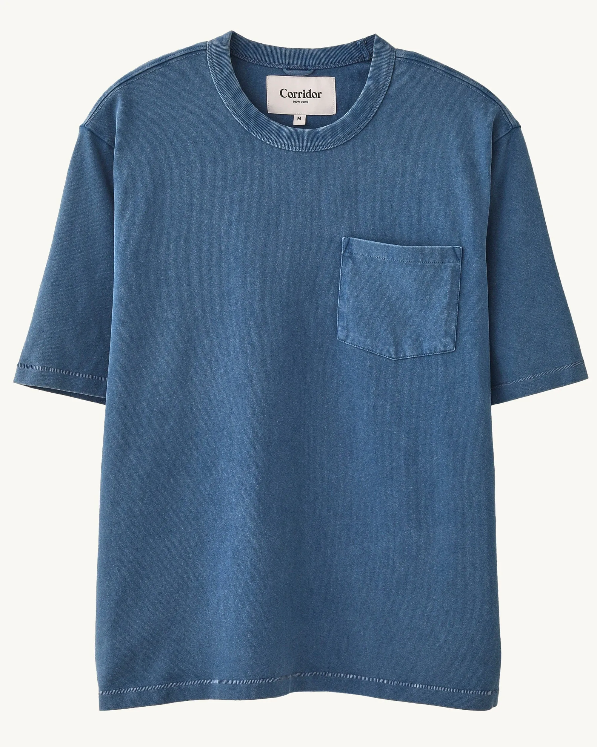 Garment Dye Tee - Indigo sold by Corridor