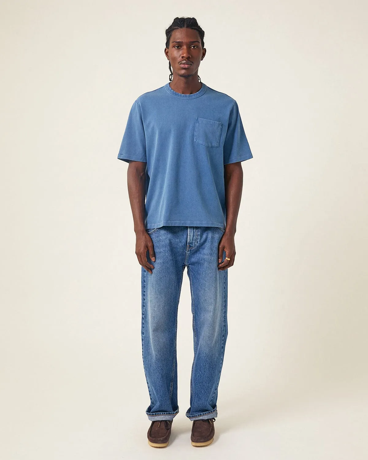Garment Dye Tee - Indigo sold by Corridor product image thumbnail 2