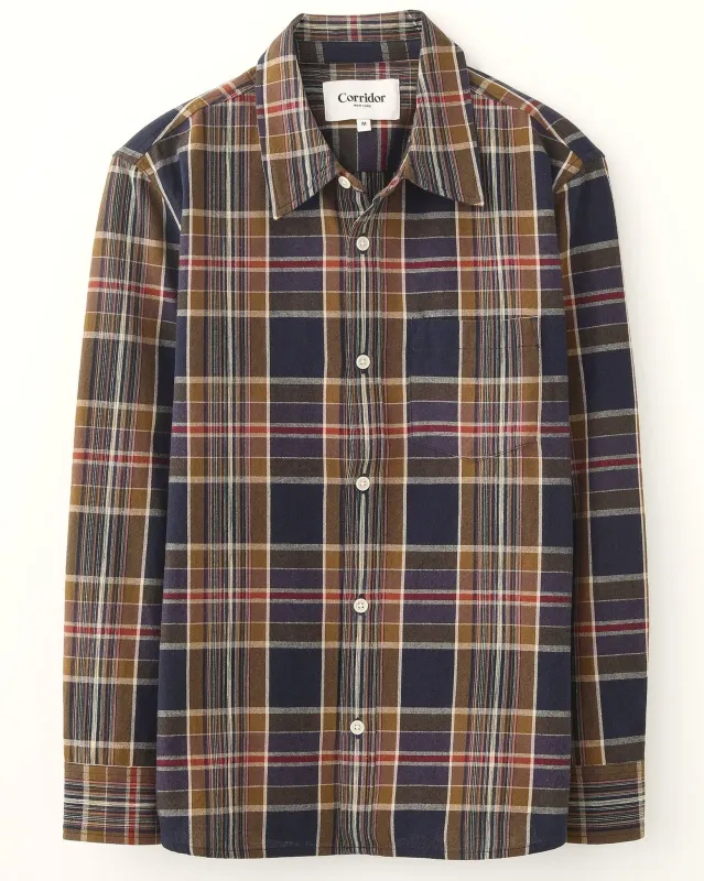 Tea Tree Plaid LS sold by Corridor