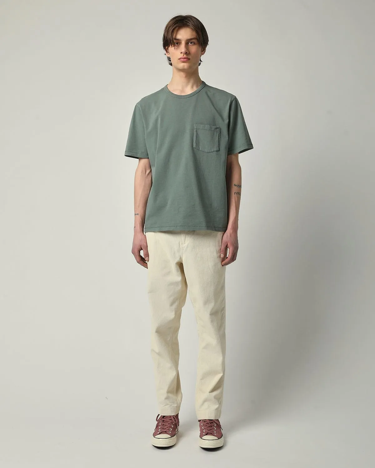 Organic Garment Dyed Tee - Grey sold by Corridor product image thumbnail 2