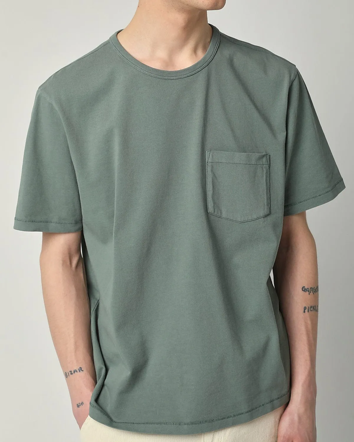 Organic Garment Dyed Tee - Grey sold by Corridor product image thumbnail 3