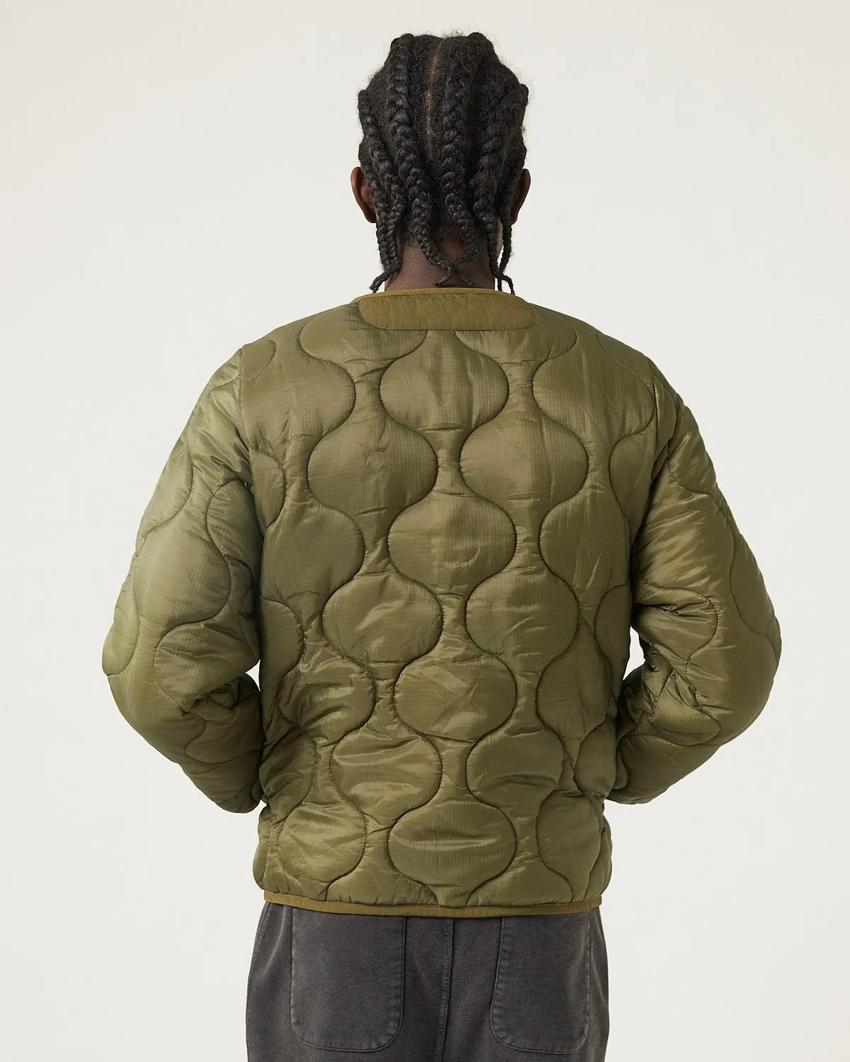Quilted Liner Jacket - Army sold by Corridor product image thumbnail 3