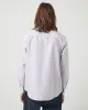 Stripe Oxford LS - Purple sold by Corridor