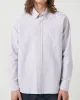 Stripe Oxford LS - Purple sold by Corridor