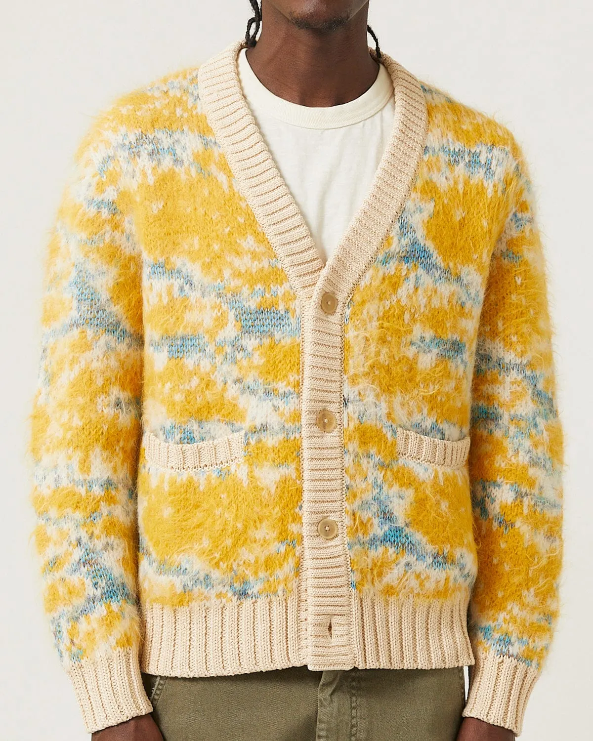 Turner Camo Cardigan sold by Corridor