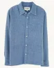 Pigment Dyed Waffle LS - Indigo sold by Corridor