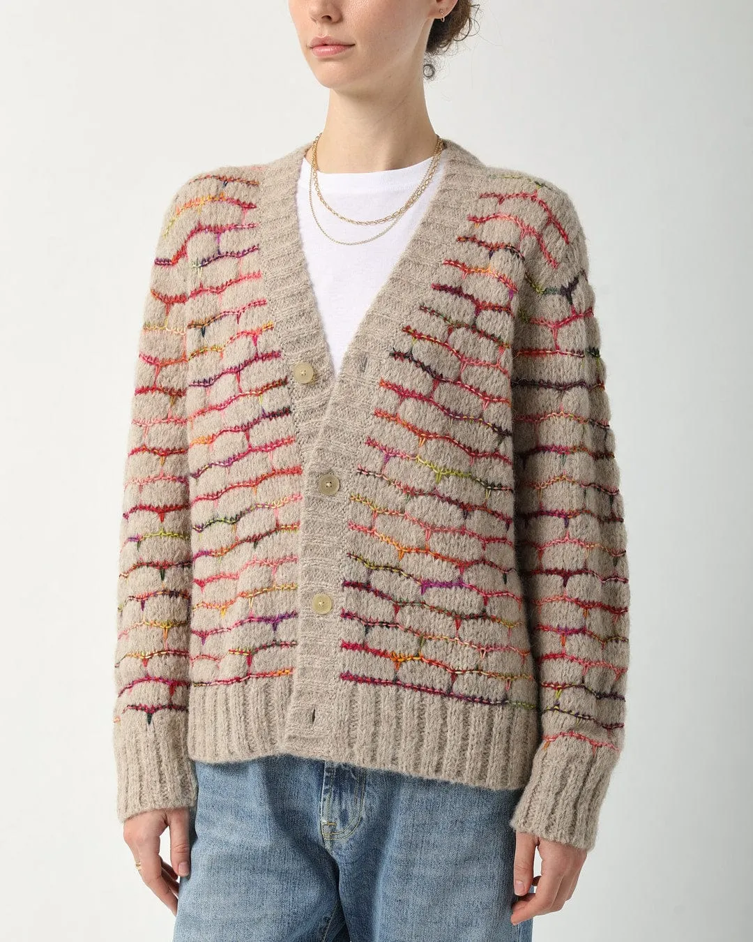 Raga Cardigan - Natural sold by Corridor product image thumbnail 5