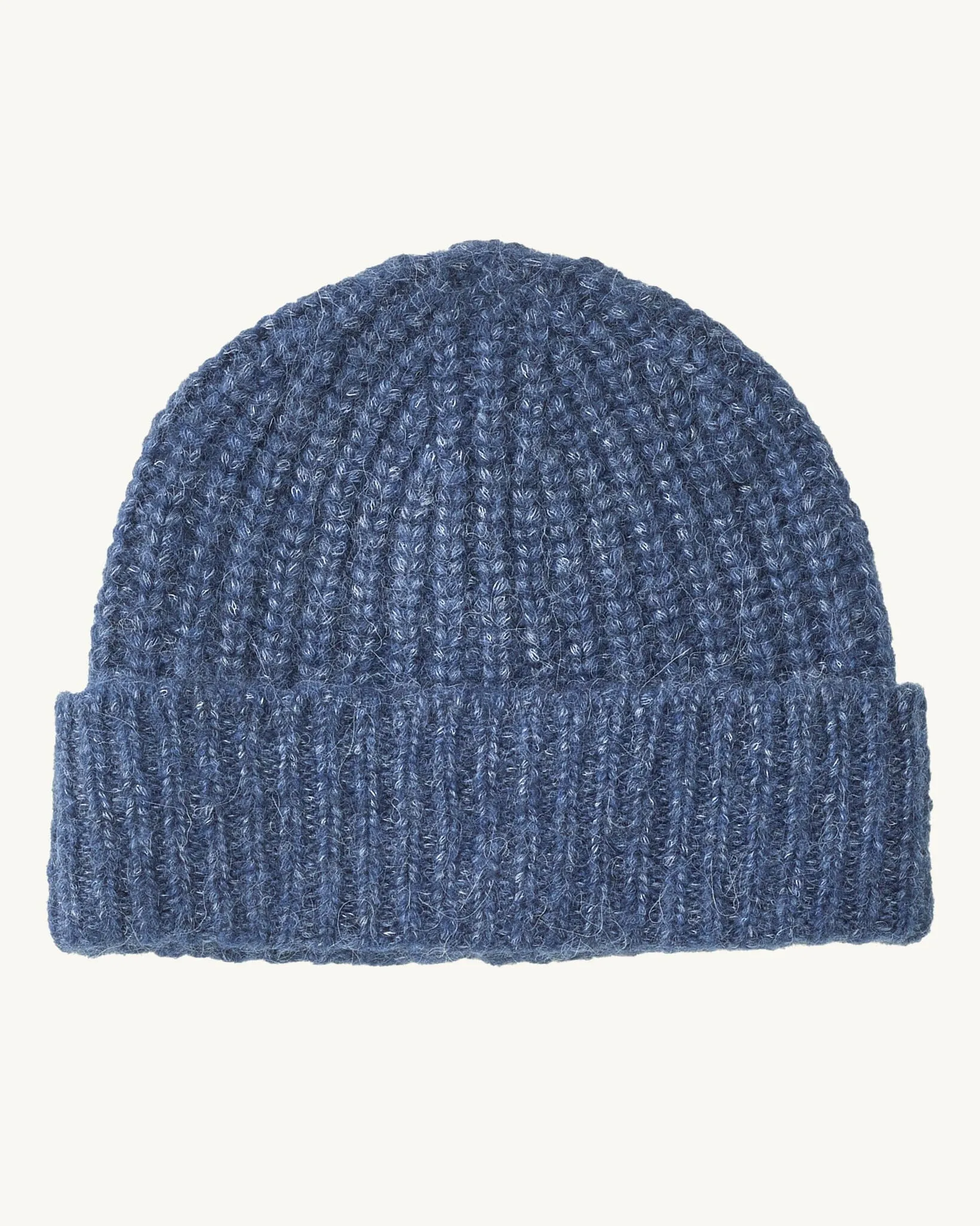 Alpaca Beanie - Indigo sold by Corridor