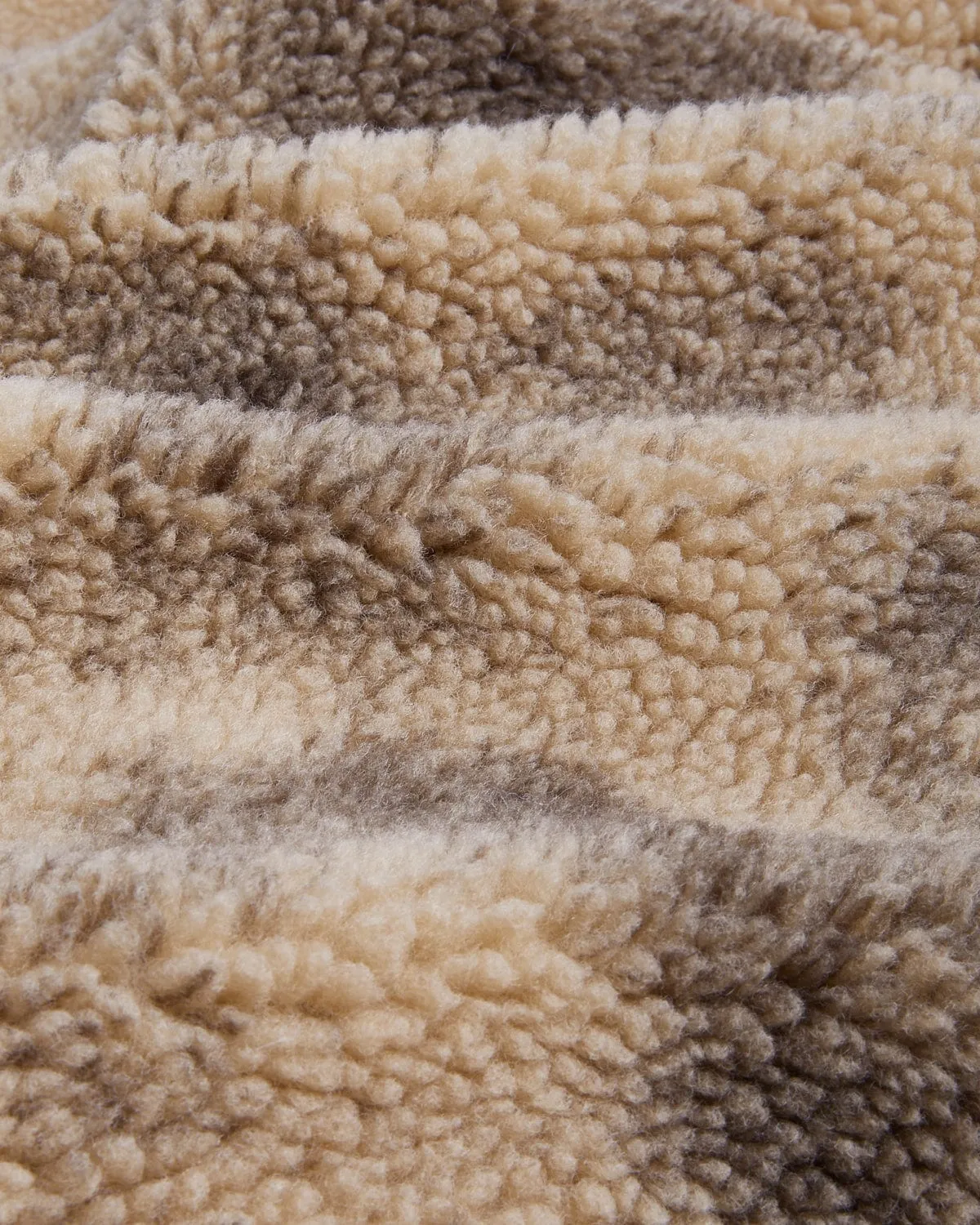 Oak Deep Pile Fleece Zip sold by Corridor product image thumbnail 5