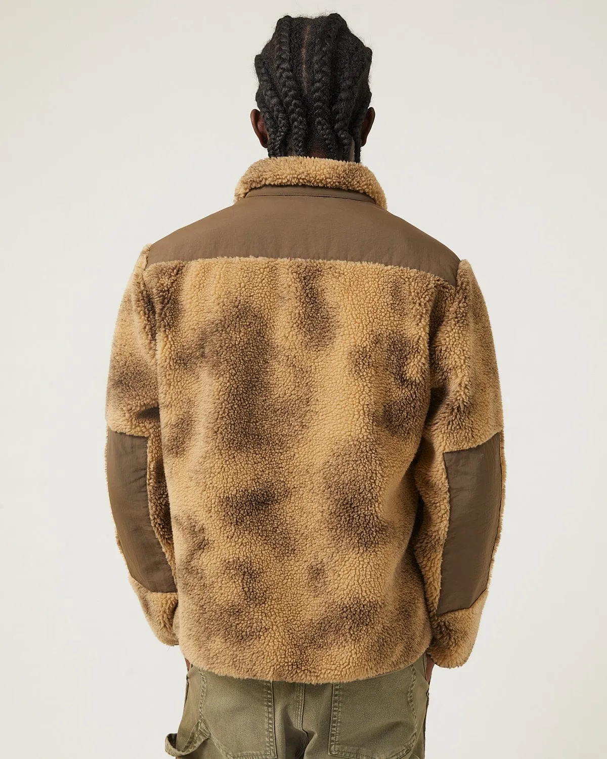 Oak Deep Pile Fleece Zip sold by Corridor product image thumbnail 3