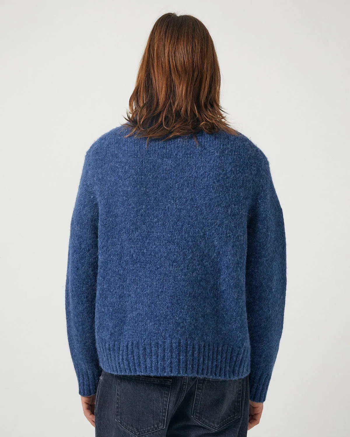 Alpaca Crewneck - Indigo sold by Corridor product image thumbnail 4