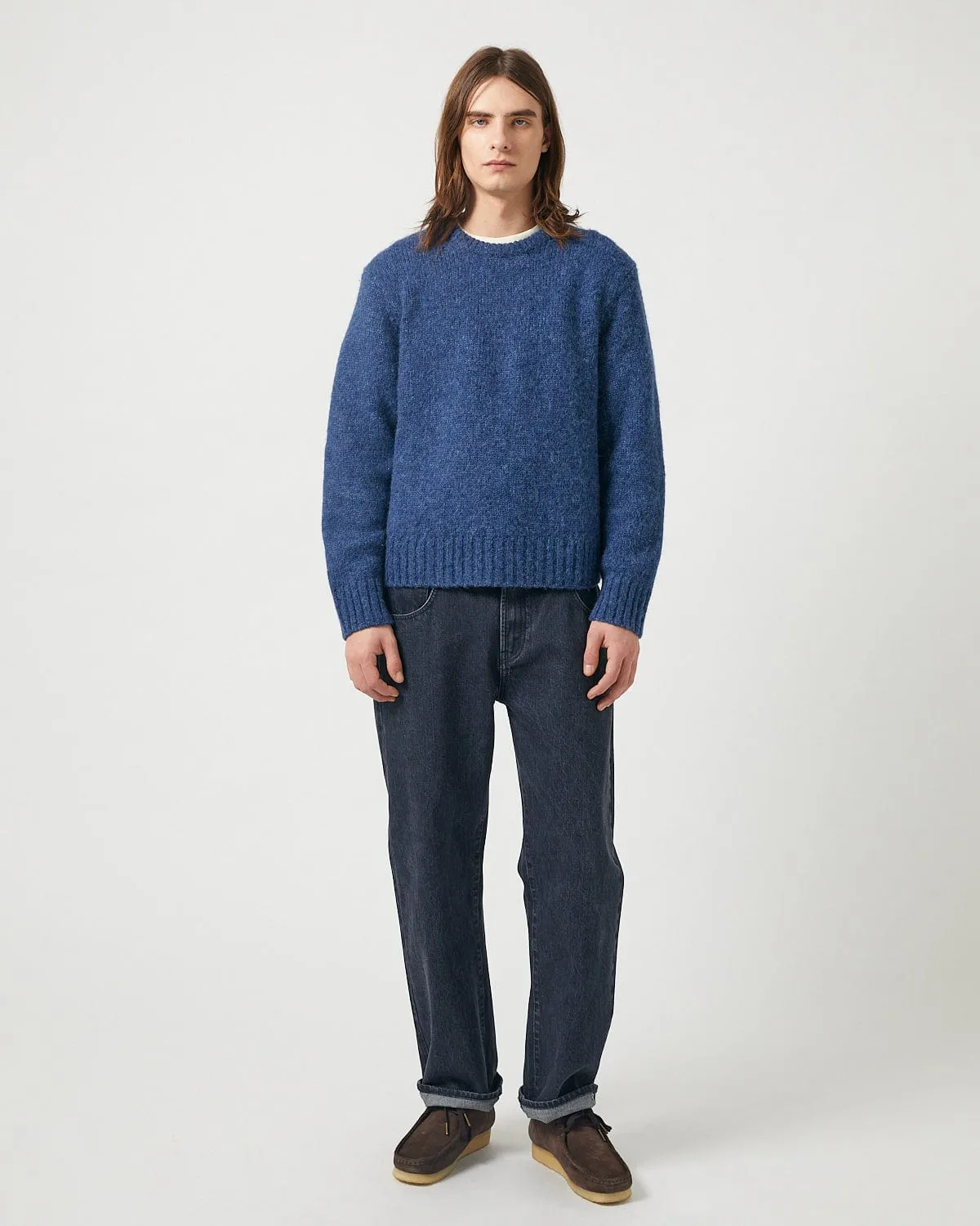 Alpaca Crewneck - Indigo sold by Corridor product image thumbnail 2