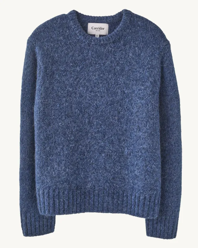 Alpaca Crewneck - Indigo made by Corridor