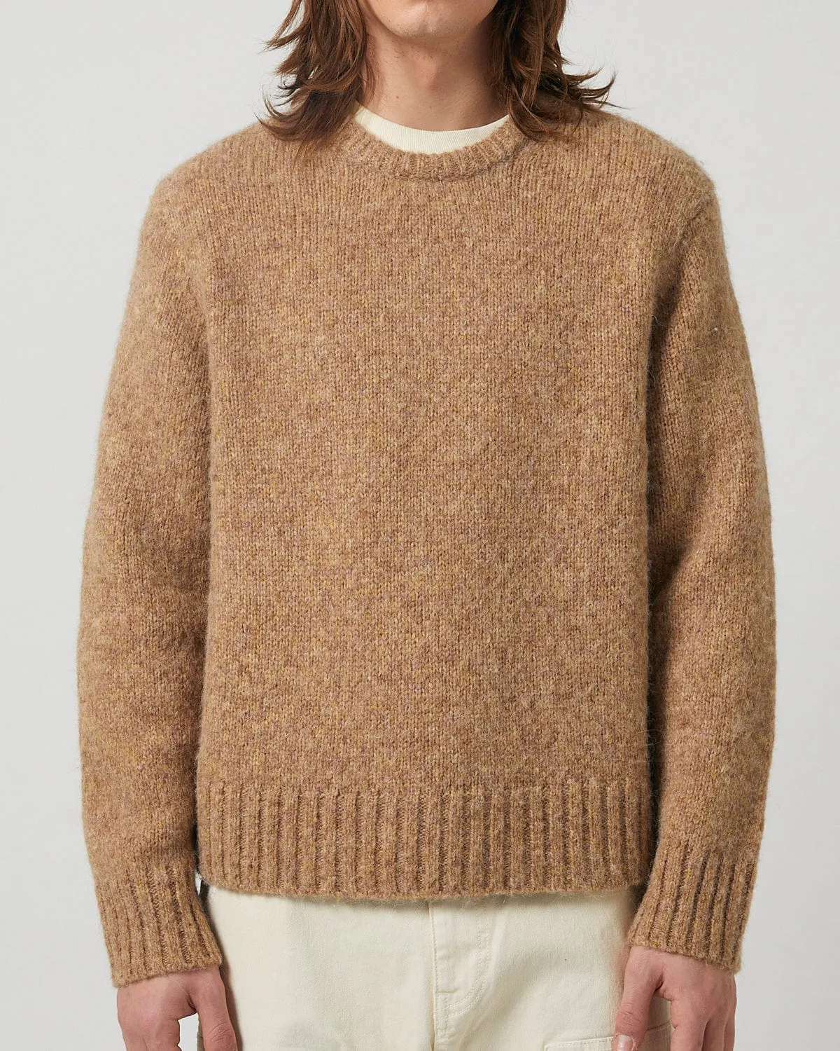 Alpaca Crewneck - Camel sold by Corridor product image thumbnail 3