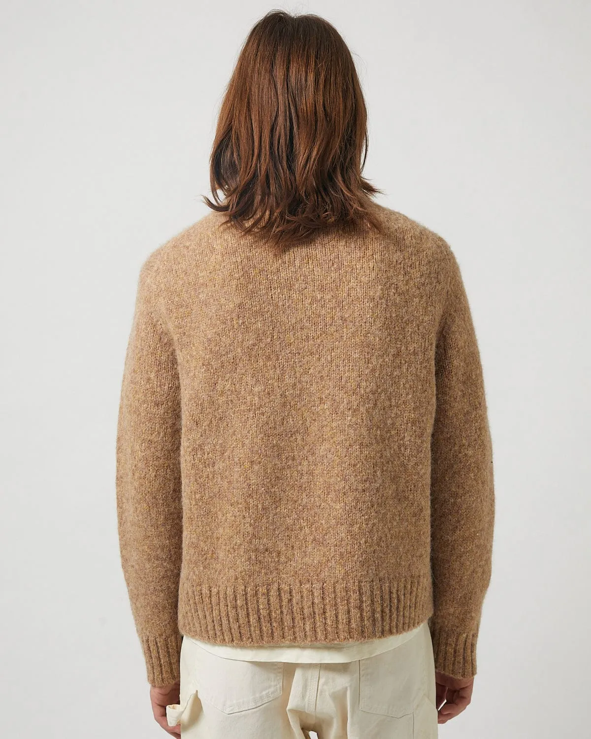 Alpaca Crewneck - Camel sold by Corridor product image thumbnail 4