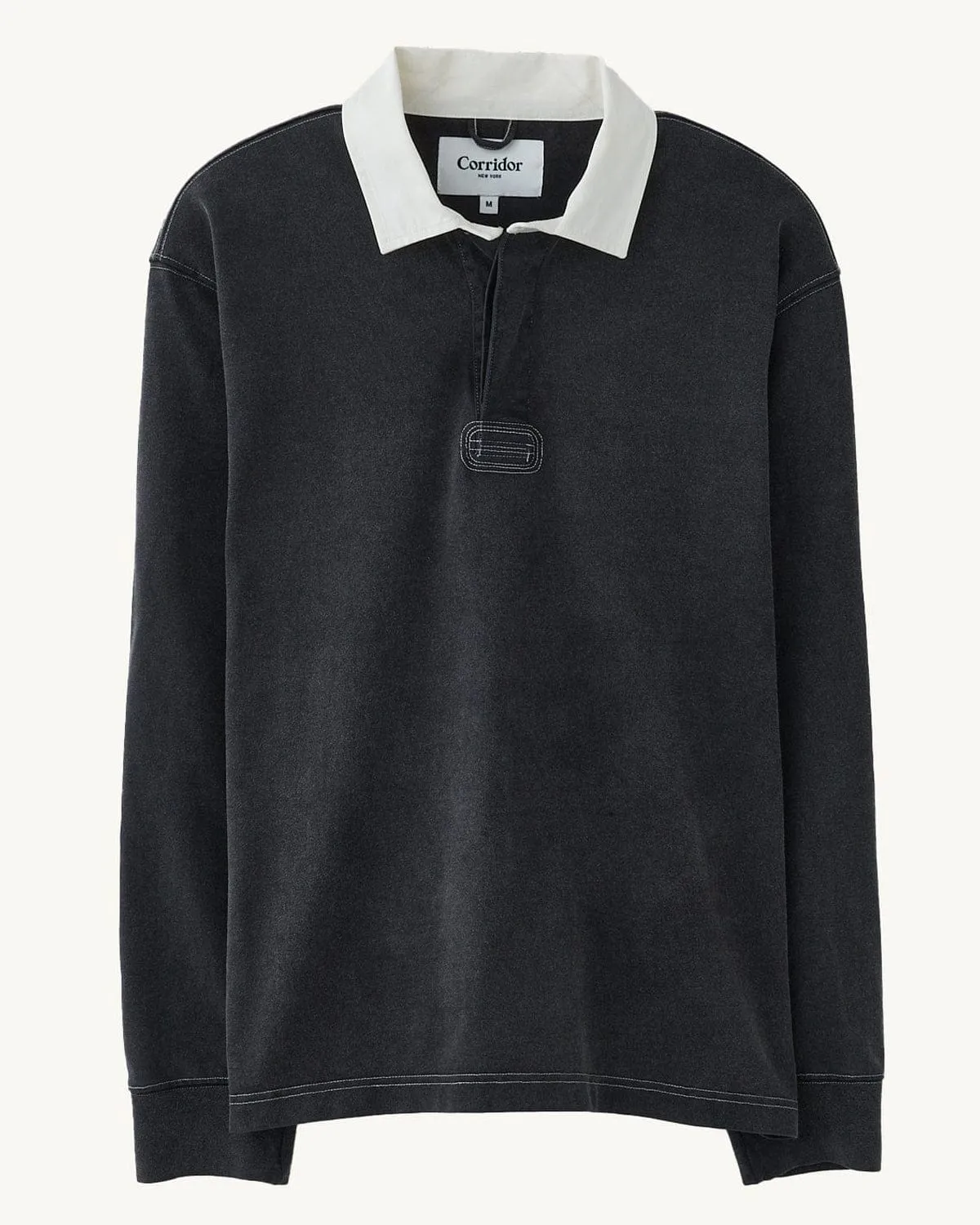 Rugby LS - Black sold by Corridor