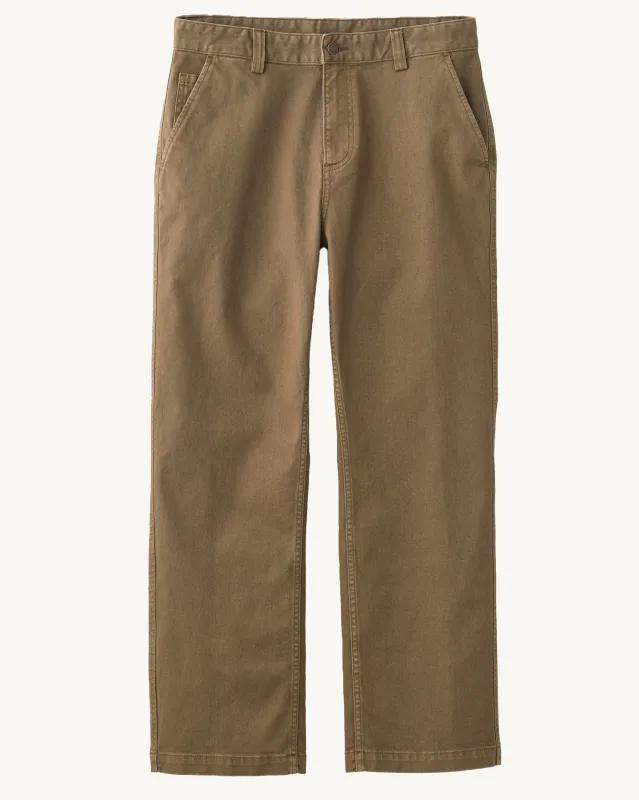 Heavy Twill Trouser - Brown sold by Corridor