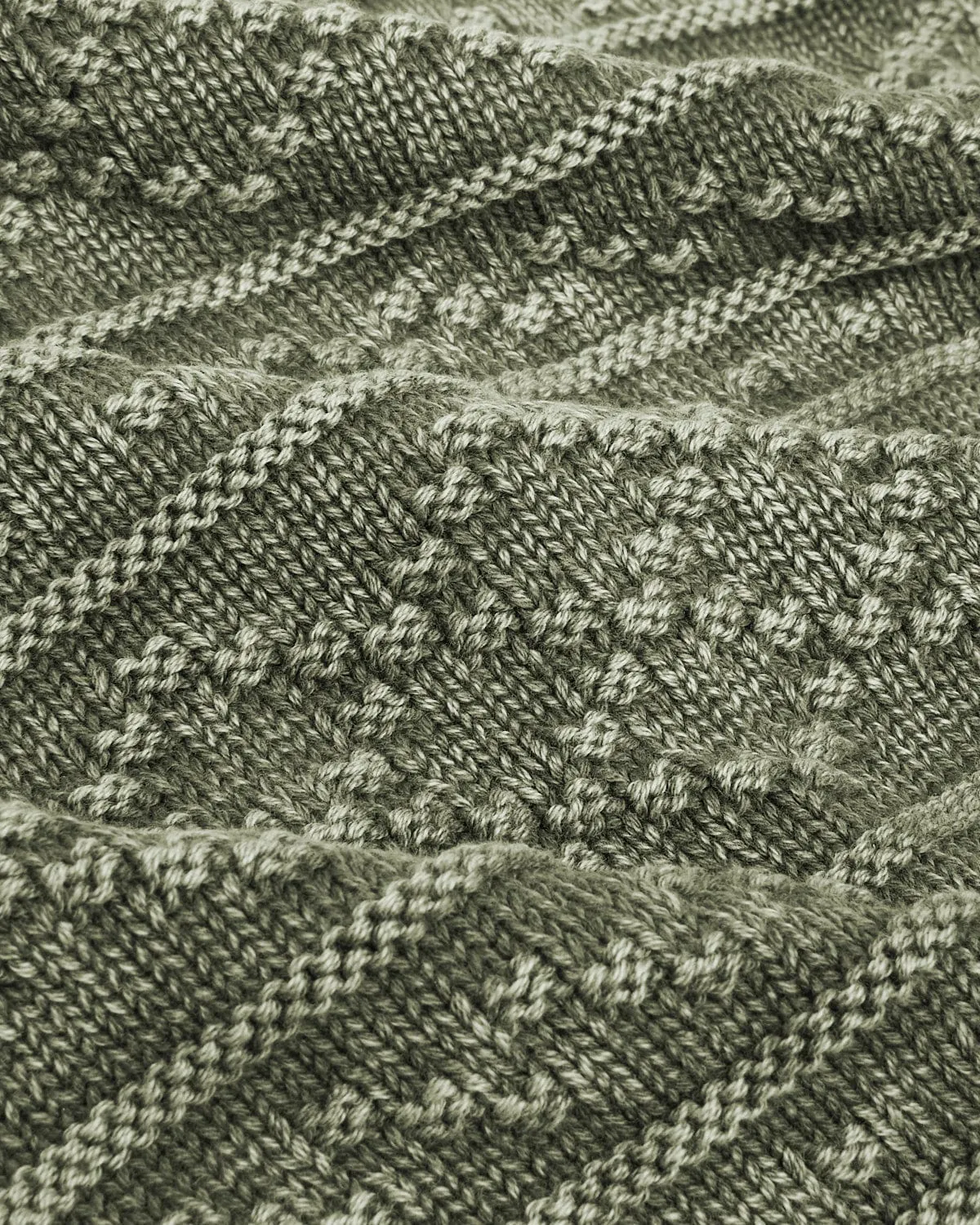 Jacquard Vest - Army sold by Corridor product image thumbnail 4