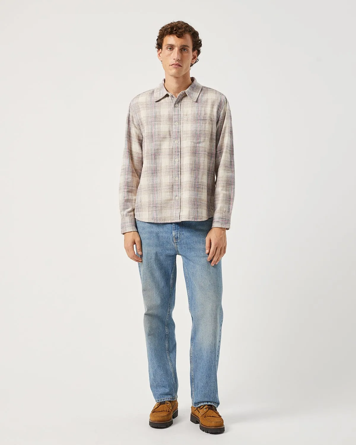 Rosewood Plaid LS sold by Corridor