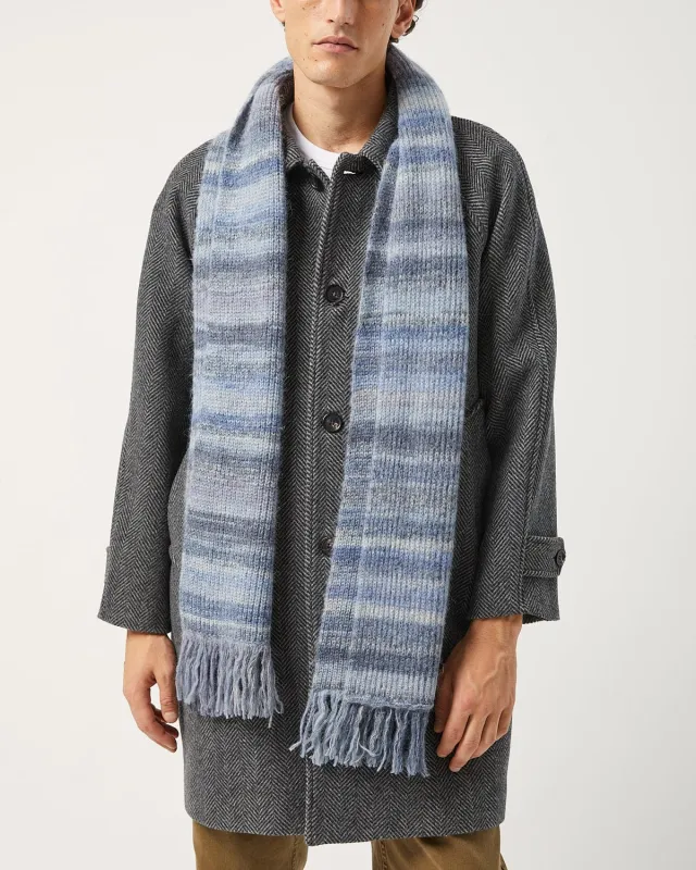 Spacedye Alpaca Scarf - Blue sold by Corridor