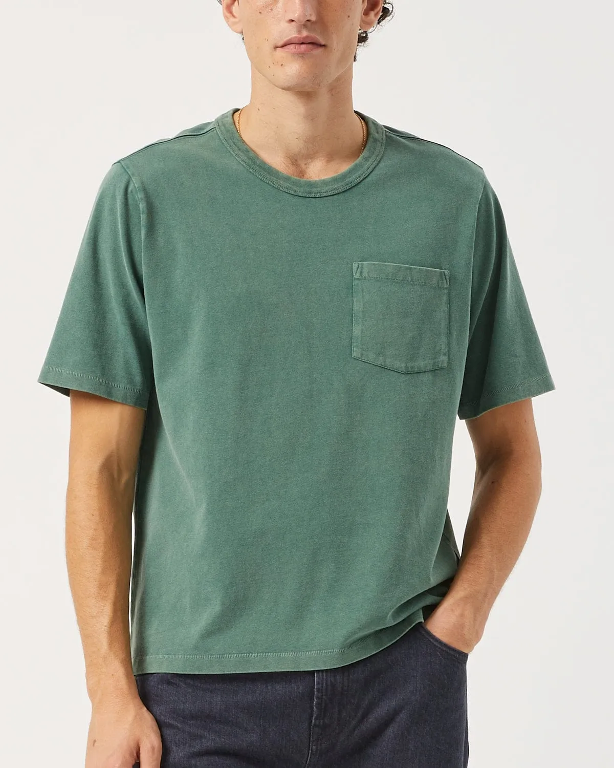 Garment Dye Tee - Alpine sold by Corridor
