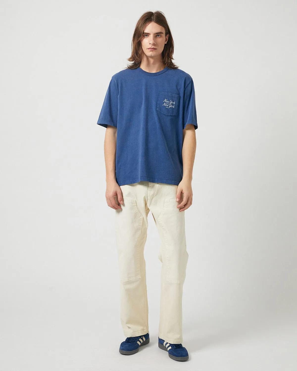 NY Script Tee - NVY sold by Corridor product image thumbnail 2