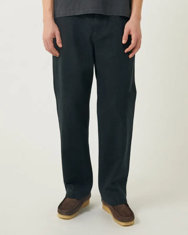 Heavy Twill Trouser - Black sold by Corridor