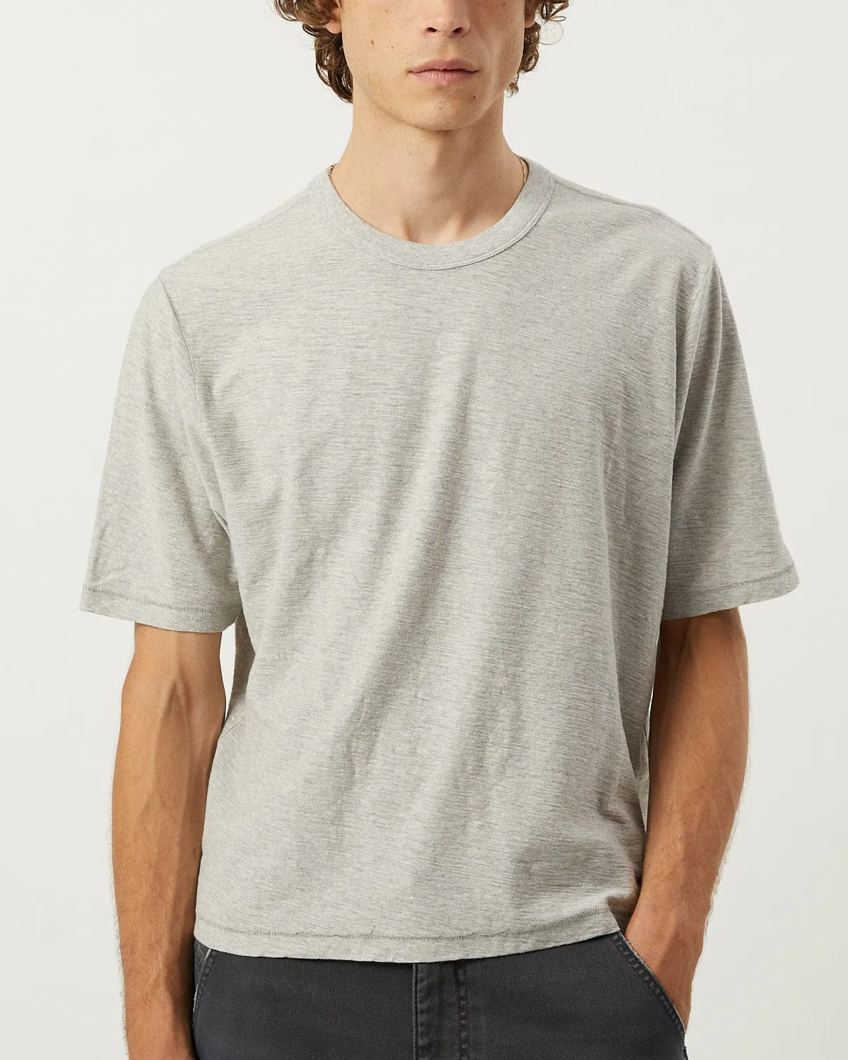 Slub Tee - Heather Grey sold by Corridor product image thumbnail 2