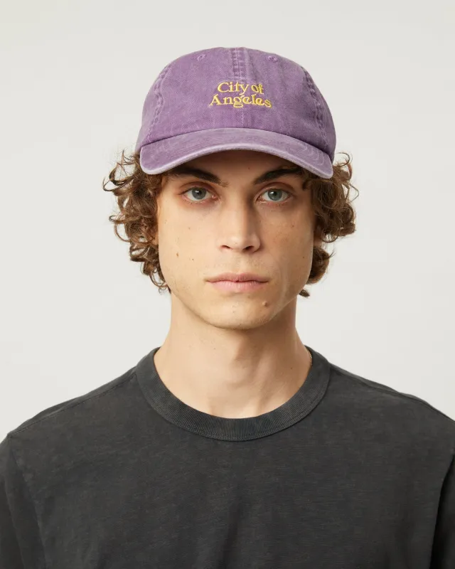 City of Angeles Cap - Washed Purple made by Corridor