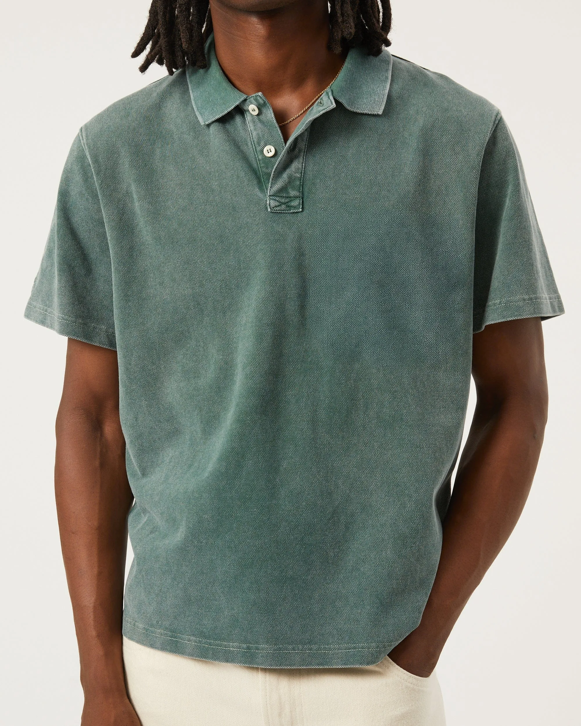 Pique Polo - Army sold by Corridor product image thumbnail 2