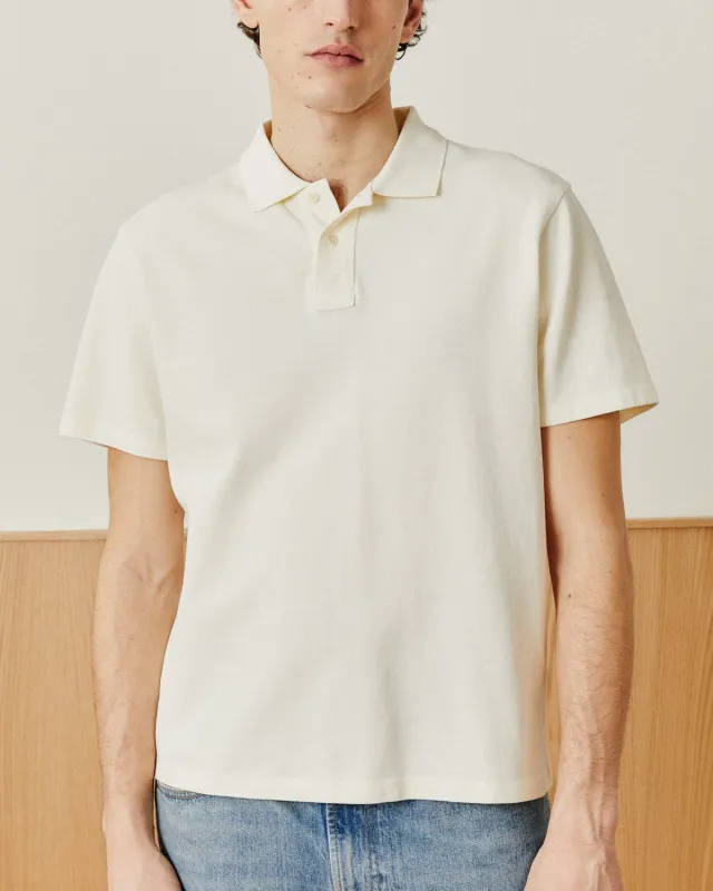 Pique Polo - White sold by Corridor