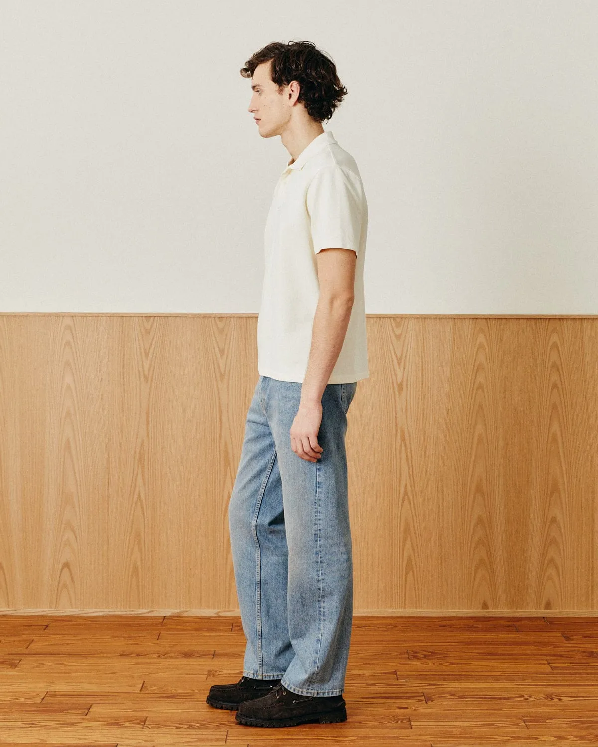 Pique Polo - White sold by Corridor product image thumbnail 3