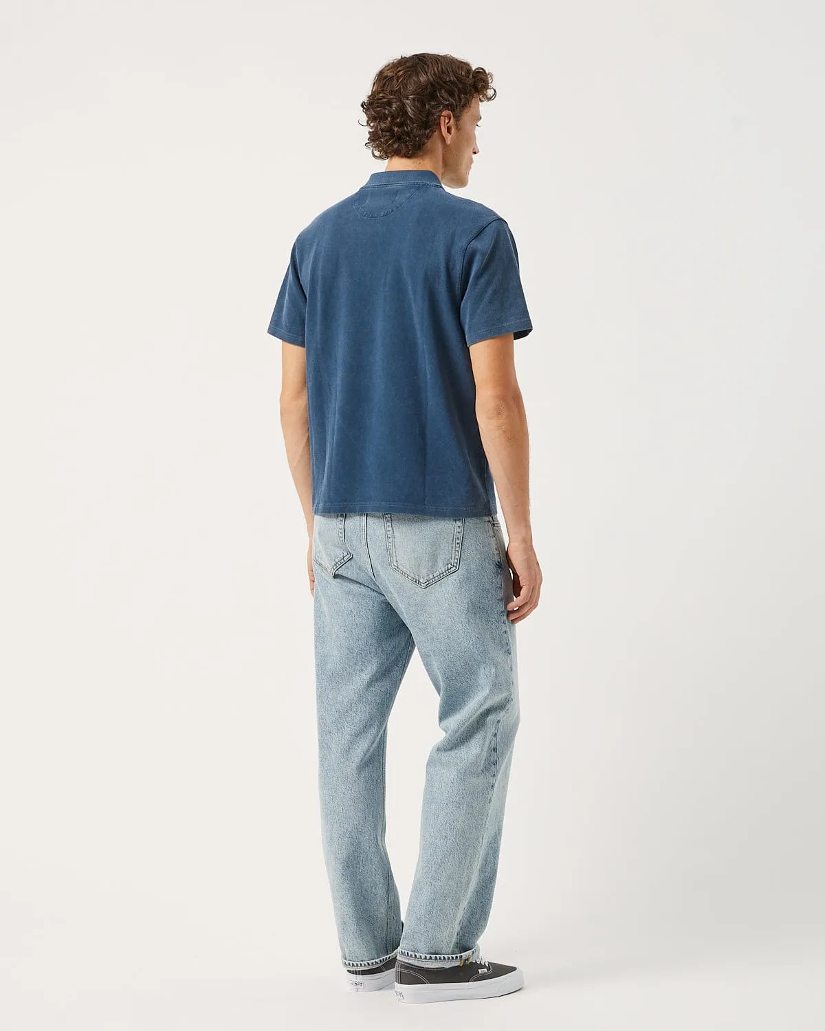 Pique Polo - Navy sold by Corridor product image thumbnail 4